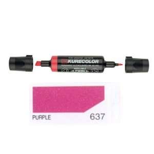  Zig Kurecolor KC3000/637 Twin S Marker Pen   Purple 