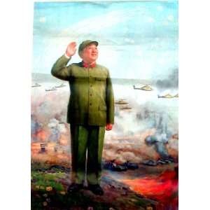  Chinese Deng In Uniform Propaganda Poster