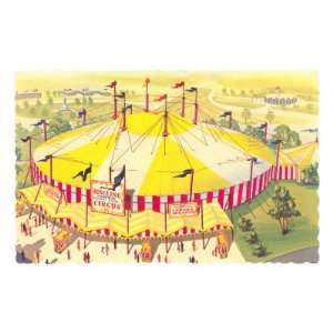 Circus Tent Premium Poster Print, 16x24