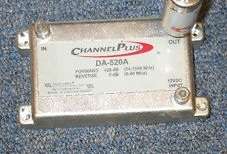 Channel Plus DS 520a 20 dB Bi Directional RF Amplifier  