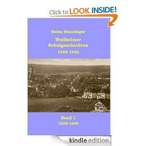   1939 1949 (German Edition) Heinz Staudinger  Kindle Store