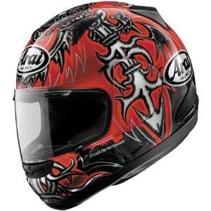  Arai RX Q Gothic Full Face Helmet Large  Red: Automotive