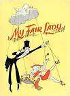 My Fair Lady   Souvenir Program, 1962 items in Papermental by Terry 