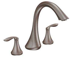 The Eva high arc Roman tub faucet in oil rubbed bronze ( view larger 