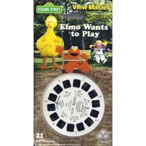  Elmo Wants to Play   Sesame Street 3d View Master 3 Reel 