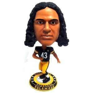 Troy Polamalu Pittsburgh Steelers NFL Big Head Bobblehead:  