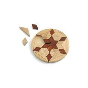  Star of David Olive Wood Puzzle Trivet: Toys & Games