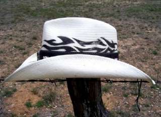   /Bullhide NIGHT LIFE SHANTUNG PANAMA Western Straw Cowboy Hat NWT