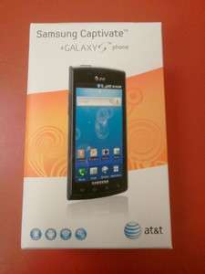 Samsung Galaxy S i897 Captivate   16GB   Black (AT&T) Smartphone 
