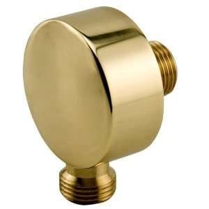  1/2 Hand Shower Water Connection   Polished Brass