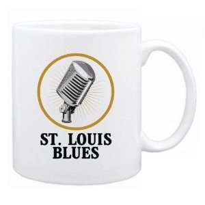 New  St. Louis Blues   Old Microphone / Retro  Mug Music  