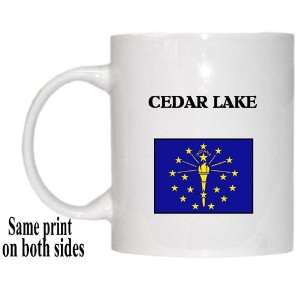    US State Flag   CEDAR LAKE, Indiana (IN) Mug 
