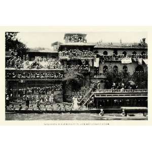 1921 Print Srinagar India Kashmir Church Mission School 