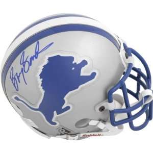  Detroit Lions Barry Sanders Signed Mini Helmet 