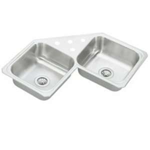   Celebrity Stainless Steel 31 7/8 Double Basin Kitchen Home