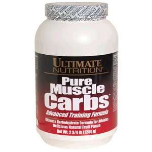 Ultimate Nutrition Pure Muscle Carbs Powder, Delicious Natural Fruit 