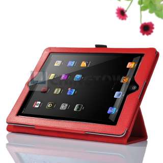 iPad 3 2 Smart Cover PU Leather Magnetic Case Stand Wake Up Sleep 9 
