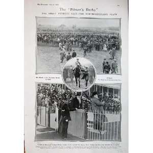  1907 Derby Horse Racing Sport Northumberland Plate Men 