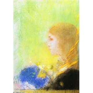  Hand Made Oil Reproduction   Odilon Redon   24 x 34 inches 