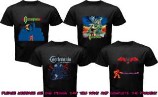 Castlevania Video Game Xbox Konami Shirt T Shirt Tee  