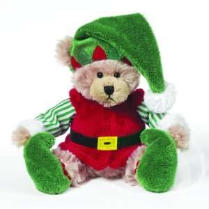 Christmas Elf Holiday Teddy Bear   Small: Toys & Games