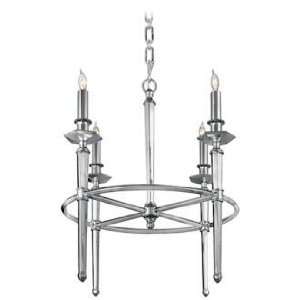  Favray Silver Four Light Chandelier