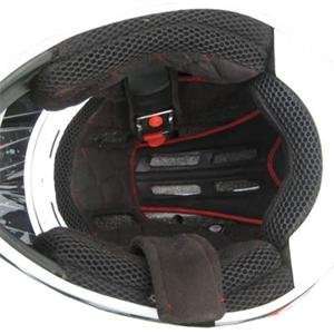  Bell Moto 8 Helmet Top/Chin Pad Set   Large/Black/Black 