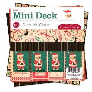    Dear Mr. Claus 6 x 6 Paper Pad By Cosmo Cricket Toys & Games