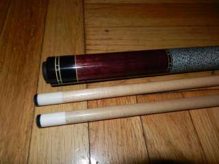 2008 Purple Heart South West custom cue with 2 shafts  
