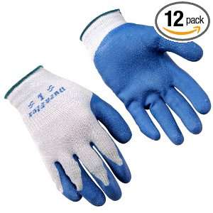 1200X Work Gloves, Premium Latex Coated String Knit, Knit Wrist, Extra 
