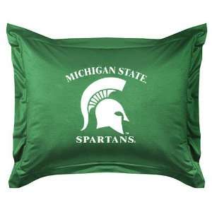  Michigan State Spartans Locker Room Pillow Sham Sports 
