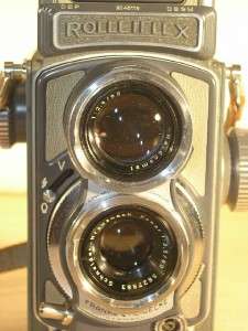 Minty Rollei Rolleiflex Gray 4x4 Baby 127 TLR Camera Outfit  