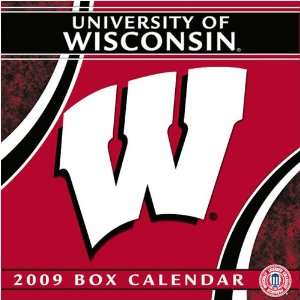  Wisconsin Badgers NCAA Box Calendar