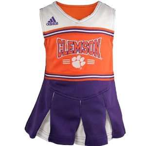   Tigers Purple Preschool Two Piece Cheerleader Dress