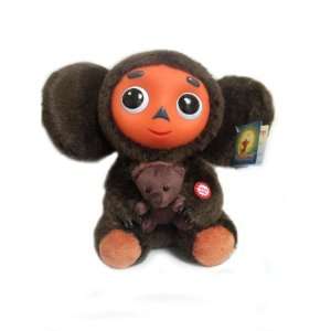  Cheburashka with Teddy Bear   Russian Talking Soft Plush 
