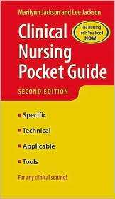 Clinical Nursing Pocket Guide, (0763772259), Marilynn Jackson 