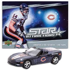  Bears Upper Deck Corvette with Card Display: Sports 