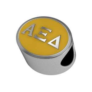 Alpha Xi Delta Enamel Sorority Bead Charm Fits Most Pandora Style 