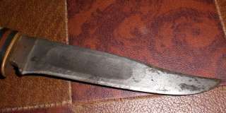 SOLINGEN GERMANY EDGE MARK Knife BONE 457 w/ SHEATH  