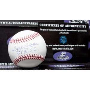 Ryne Duren Autographed Baseball Inscribed 58 WSC  Sports 