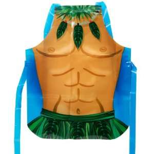    Lets Party By Fun Express Hula Man Plastic Apron: Everything Else