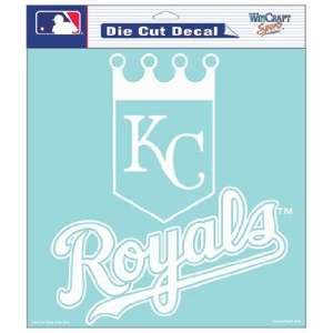  Kansas City Royals Die Cut Car Window Sticker Decal (8x8 