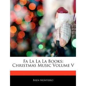   Books: Christmas Music Volume V (9781170095706): Beatriz Scaglia