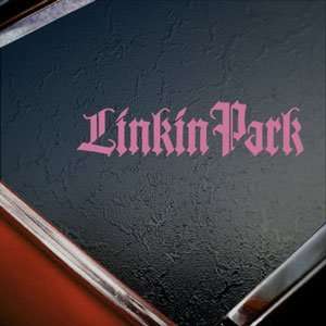  Linkin Park Pink Decal Rock Band Car Truck Window Pink 