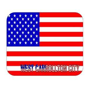   US Flag   West Carrollton City, Ohio (OH) Mouse Pad 