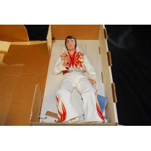  ELVIS WORLD DOLL   2ND IN THE SERIES    BURNING LOVE 