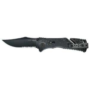 SOG Specialty Knives & Tools TF 1 Trident, Black TiNi