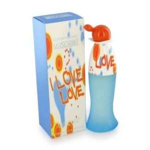  I Love Love by Moschino Gift Set    .17 oz Mini EDT + .85 