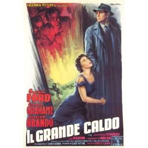  The Big Heat (1953) 27 x 40 Movie Poster Italian Style A 