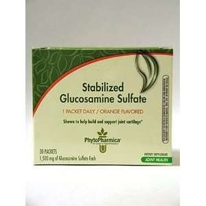  Phytopharmica Glucosamine Sulfate Powder Orange 30 pkts 